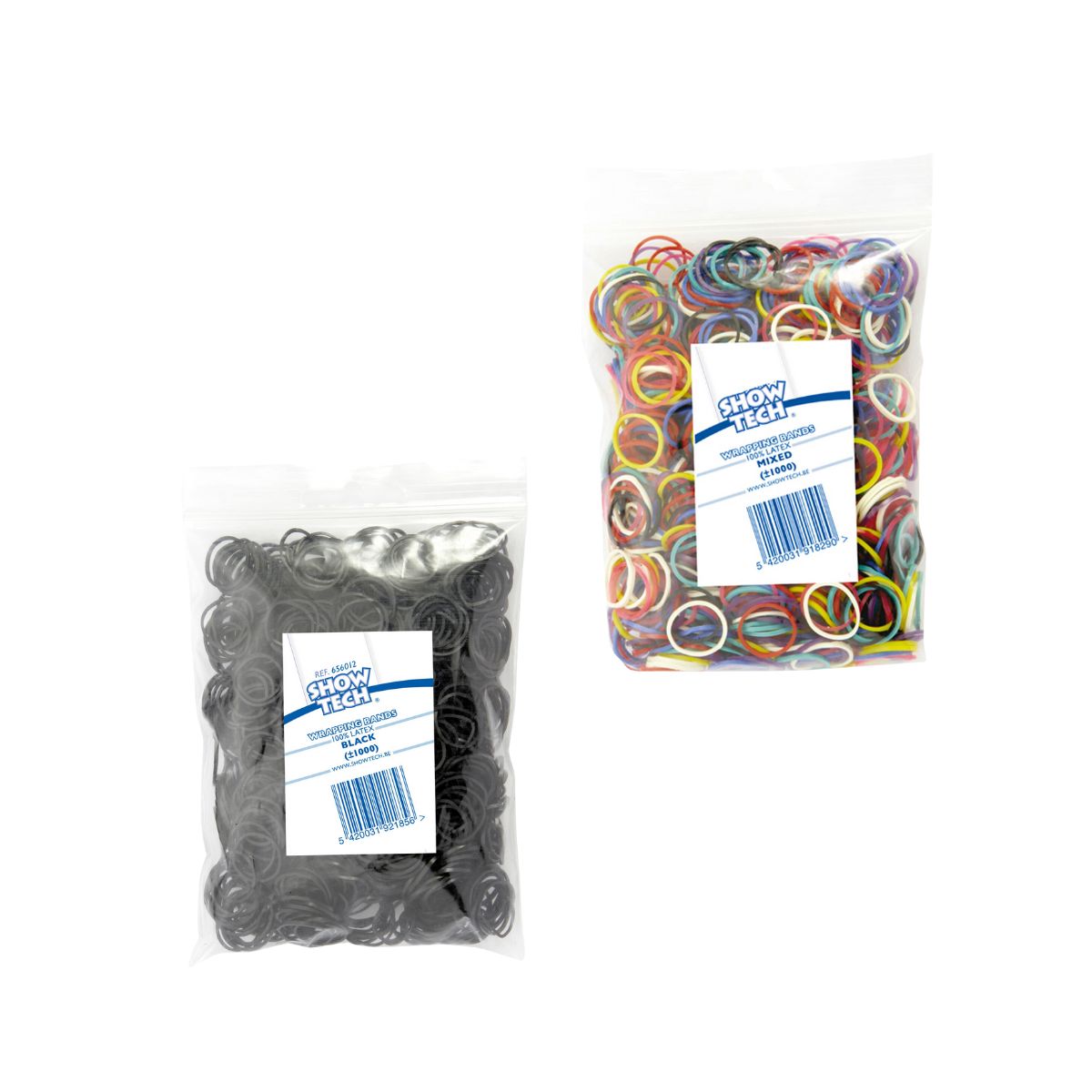 Латексови ластици за кучета Show Tech – 20мм за пакетиране – 1000 броя
